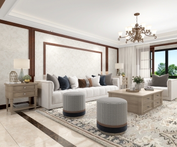 American Style A Living Room-ID:428097967