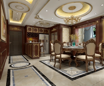 European Style Dining Room-ID:868937971