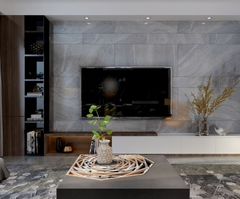 Modern A Living Room-ID:757066972