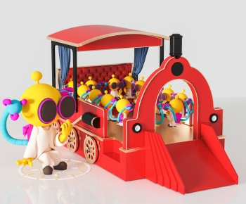 现代小火车儿童游乐器材-ID:846246967