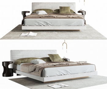 Modern Double Bed-ID:719904904