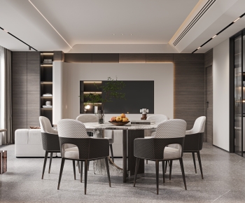 Modern Dining Room-ID:604325065