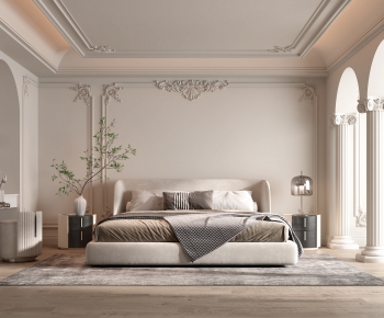 French Style Bedroom-ID:128511912