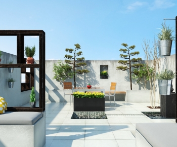 Modern Courtyard/landscape-ID:694329756