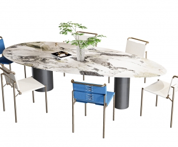 Modern Dining Table And Chairs-ID:623708011