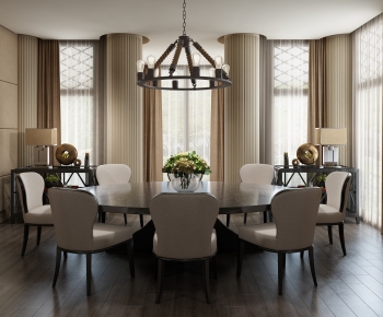 American Style Dining Room-ID:268459339