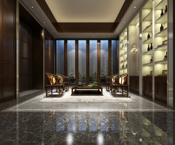 New Chinese Style Reception Room-ID:887120961