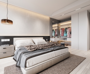 Modern Bedroom-ID:664671908