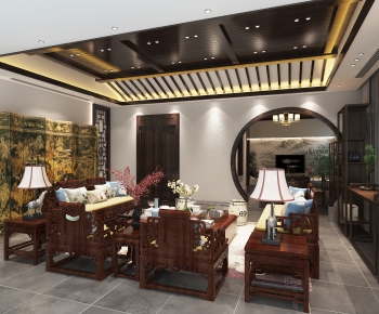 Chinese Style Reception Room-ID:315699105