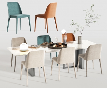 Modern Dining Table And Chairs-ID:297300894