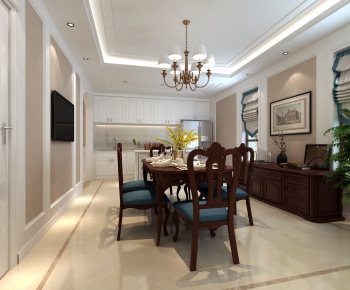 American Style Dining Room-ID:158248904