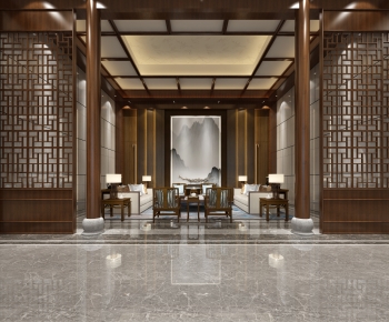 New Chinese Style Reception Room-ID:231806993