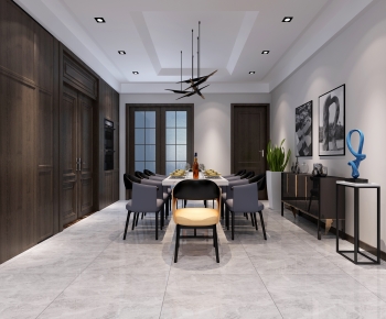 Modern Dining Room-ID:910554899