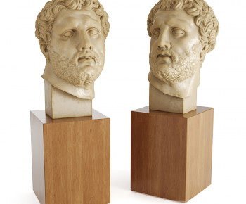 现代希腊人头雕塑摆件-ID:714194063