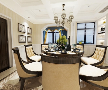 New Classical Style Dining Room-ID:257644897
