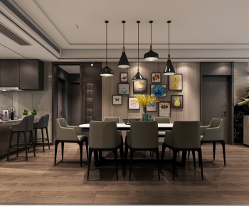 Modern Dining Room-ID:746676925