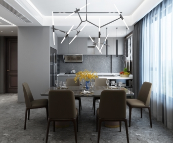 Modern Dining Room-ID:931993016