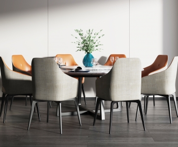 Modern Dining Table And Chairs-ID:218191198