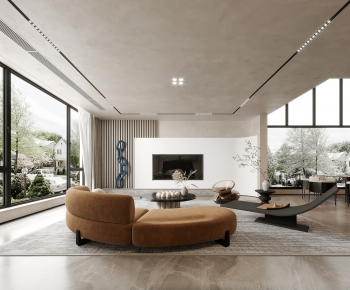 Wabi-sabi Style A Living Room-ID:616125118