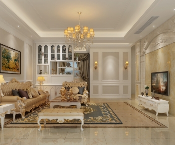 European Style A Living Room-ID:938431027