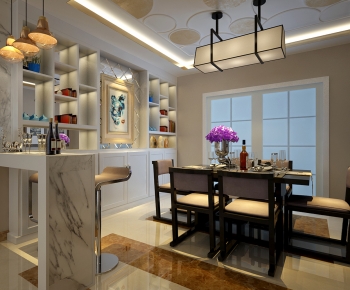 Modern Dining Room-ID:615159997