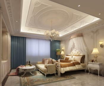 French Style Bedroom-ID:296181928
