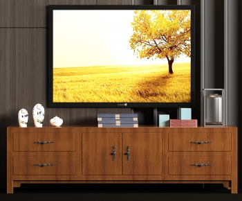 New Chinese Style TV Cabinet-ID:956057077