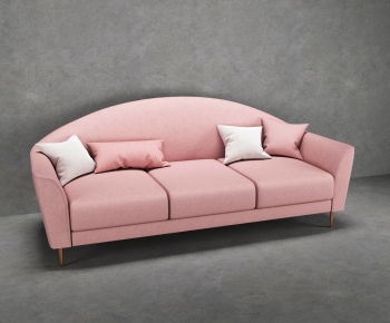 Nordic Style Three-seat Sofa-ID:336463936