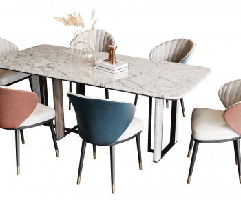 Modern Dining Table And Chairs-ID:176507954