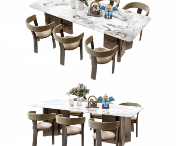 Modern Dining Table And Chairs-ID:762223011