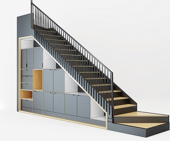 Modern Stair Balustrade/elevator-ID:443428049