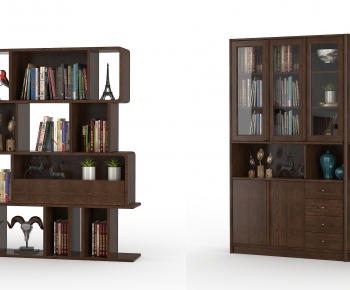 New Chinese Style Bookcase-ID:303596021