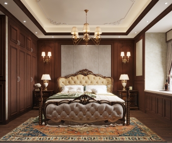American Style Bedroom-ID:542184113