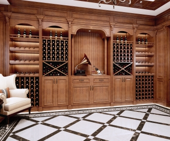 American Style Wine Cabinet-ID:228871116