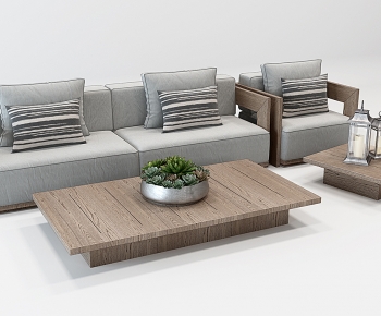 New Chinese Style Sofa Combination-ID:945420989
