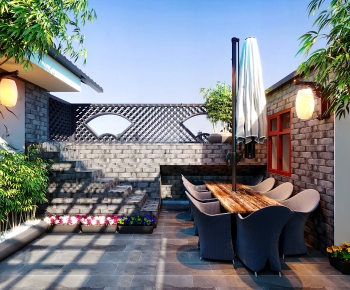 Chinese Style Courtyard/landscape-ID:782114986