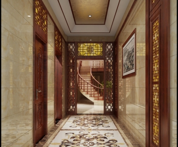 Chinese Style Hallway-ID:238095059