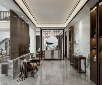 New Chinese Style Hallway-ID:526185996