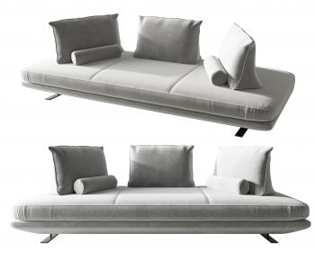 Modern Three-seat Sofa-ID:592046983