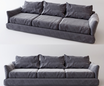 Modern Three-seat Sofa-ID:188777929