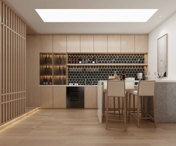 New Chinese Style Open Kitchen-ID:662323958