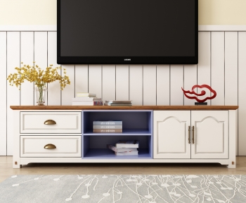 Simple European Style TV Cabinet-ID:600913053
