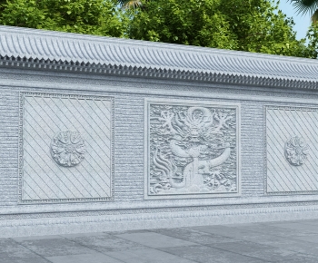 Chinese Style Building Component-ID:341480024