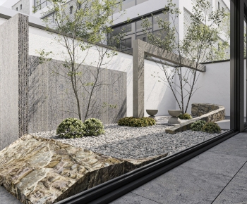Modern Courtyard/landscape-ID:321064006