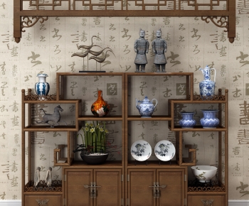 Chinese Style Antique Rack-ID:702008968