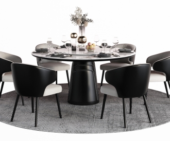 Modern Dining Table And Chairs-ID:955920936