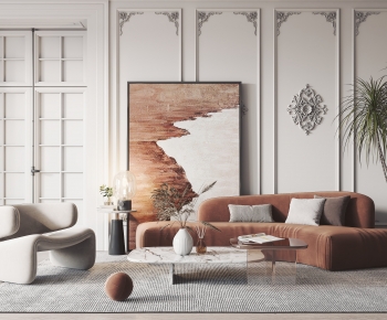 Nordic Style Sofa Combination-ID:872528083
