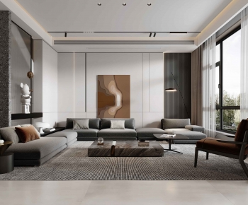 Modern A Living Room-ID:948005914