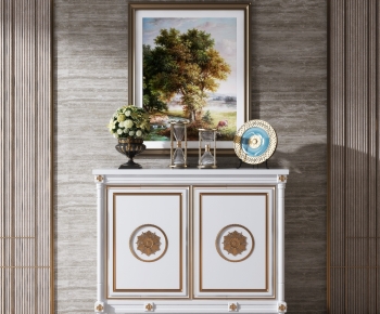 Simple European Style Side Cabinet-ID:291277891