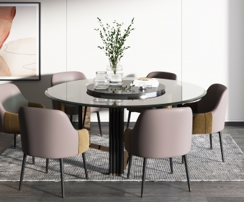 Modern Dining Table And Chairs-ID:193692925